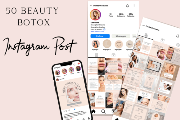 Download Beauty Botox and Filler Instagram Posts - Instagram posts Collection